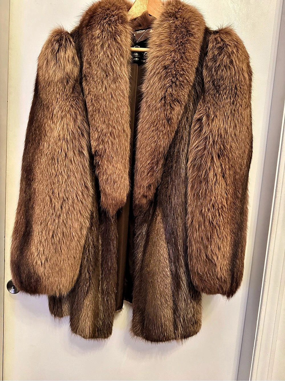 Vintage Fox Tuxedo trim Jacket
